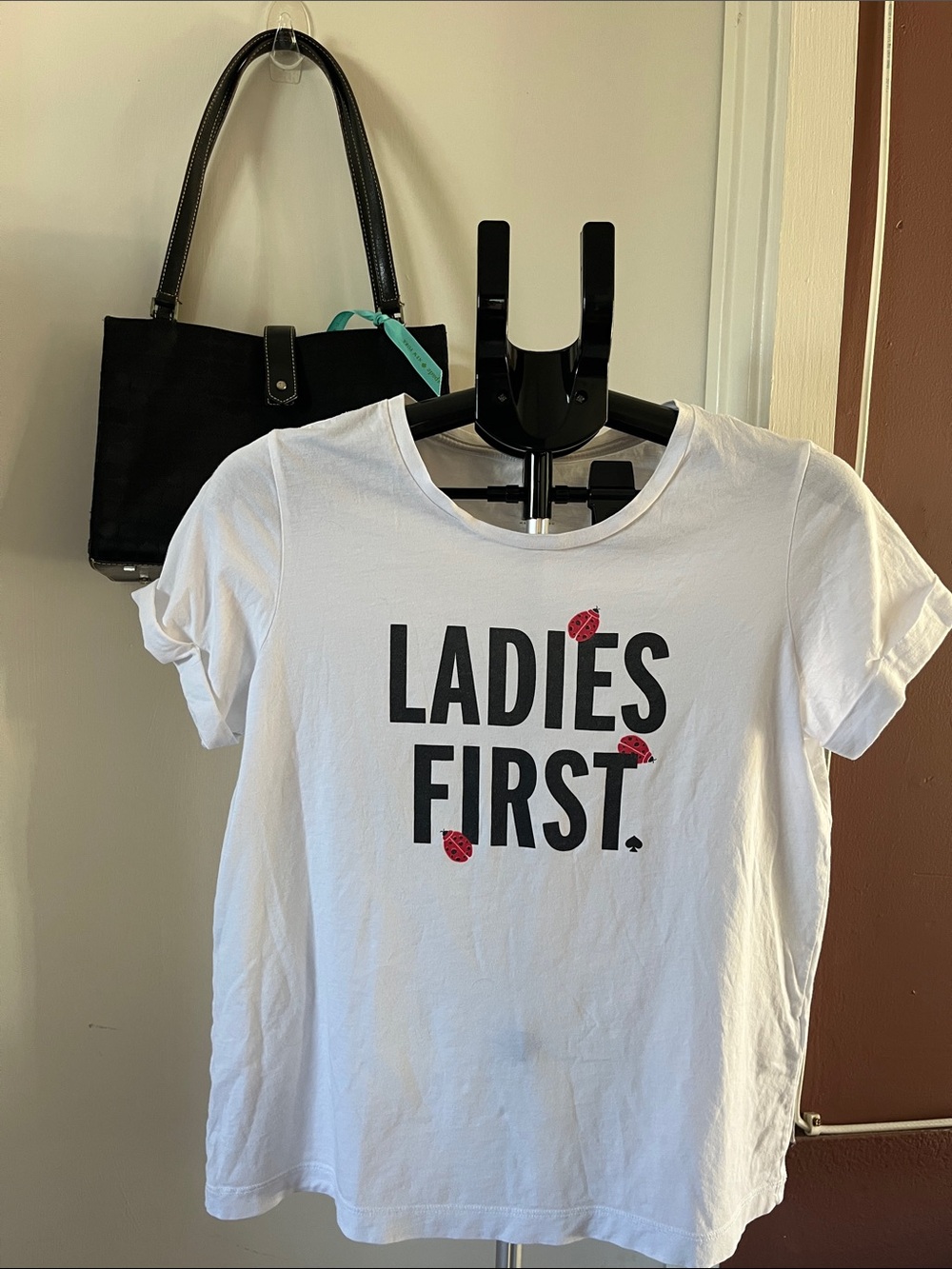 Kate Spade White T-shirt, medium